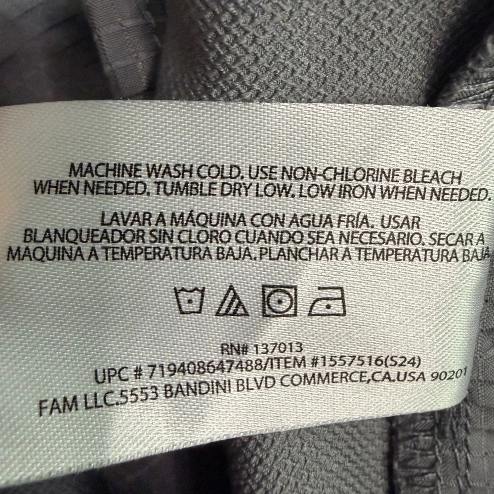 Banana Republic Core Temp Pants Mens 32x30 Gray Slim Straight Golf Chino 5553